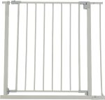 Stepenišna kapija, siva, 1 x 80 x 76 cm