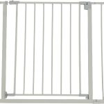 Stepenišna kapija, siva, 1 x 80 x 76 cm