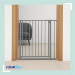 Stepenišna kapija, siva, 1 x 80 x 76 cm - Image 3