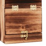 Kućica za ptice, smeđa, 24,5 x 14 x 14 cm - Image 6