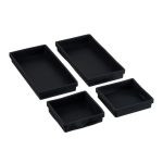 Set od 4 silikonska kalupa za pečenje,  -20 °C do 180 °C