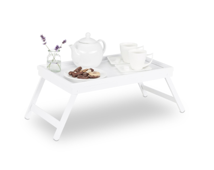 Bijeli bambusov pladanj za krevet