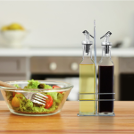 Set boca za ulje i ocat s držačem