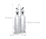 Set boca za ulje i ocat s držačem - Image 3