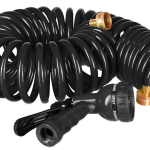 Fleksibilno vrtno crijevo s raspršivačem vode, Produljivo