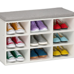 Klupa za cipele s podstavljenim sjedalom