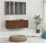 TV ormarić, smeđi hrast, 80x30x30 cm