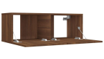 TV ormarić, smeđi hrast, 80x30x30 cm - Image 4