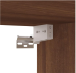 TV ormarić, smeđi hrast, 80x30x30 cm - Image 5