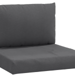 Jastuci za vanjsku sofu, 2 komada - Melange antracit