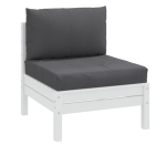 Jastuci za vanjsku sofu, 2 komada - Melange antracit - Image 5