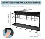 Stalak za odlaganje boca s vodom u kuhinji za vrata hladn - Image 2