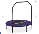 Sklopiva trampolina sa šipkom - OŠTEĆENO