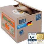 Električna kasica za kovanice za djecu, 12.5 x 10 x 9 cm