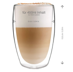 Čaša za piće sa dvostrukim zidom, 450 ml - Image 2