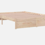 Okvir za krevet od punog drveta 140x190 cm