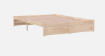 Okvir za krevet od punog drveta 140x190 cm