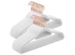 Baršunaste vješalice, set od 50, debljine 0,6 cm, dužine