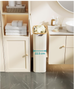 Korpa za veš 65l, krem ​​bijela - Image 5