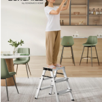 Aluminijske ljestve, nosivosti do 150 kg, s 3 nivoa