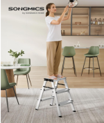 Aluminijske ljestve, nosivosti do 150 kg, s 3 nivoa