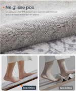 Okrugli tepih, 160 cm, Boho stil, golubije siva - Image 3