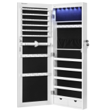 Ormarić za nakit s  ogledalom sa 6 LED lampica, 2 ladice - Image 5