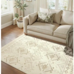 Boho tepih boje pijeska, 160x230cm