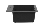 Sudoper, crni 485 x 505 x 210 mm (ŠxDxV) Granit - Image 5