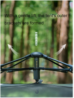 Porodični kamperski šator za 3-4 osobe - Image 3
