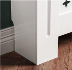 Poklopac za radijator, bijeli, 78 x 19 x 81,5 cm - Image 5