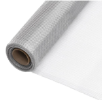 Zaštitna mreža, aluminij, 112x1000 cm, srebrna - Image 2