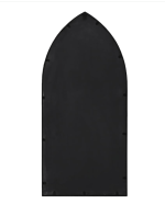 Ogledalo,  crno željezo, 100 x 45 cm - Image 4