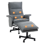 Električna Relax Masažna Fotelja sa Osloncem za Noge - Image 3