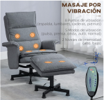 Električna Relax Masažna Fotelja sa Osloncem za Noge - Image 4