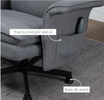 Električna Relax Masažna Fotelja sa Osloncem za Noge - Image 5