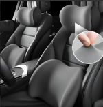 Ergonomski naslon za glavu i lumbalni jastuk za autosjeda - Image 2